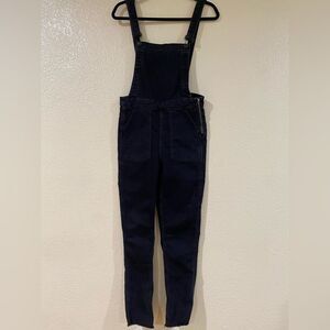 Madewell Black Denim Overalls